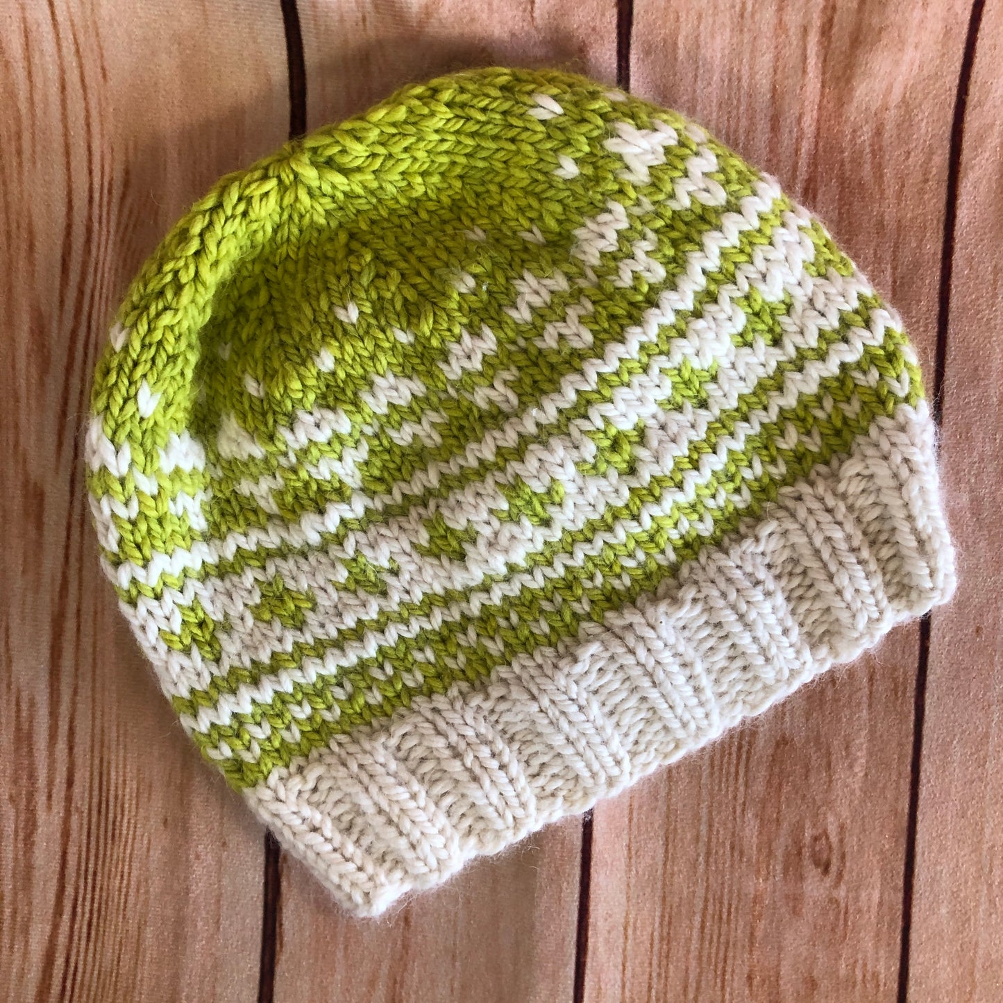 Sample - Hat Cream Green