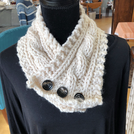 Sample - Cowl with Buttons