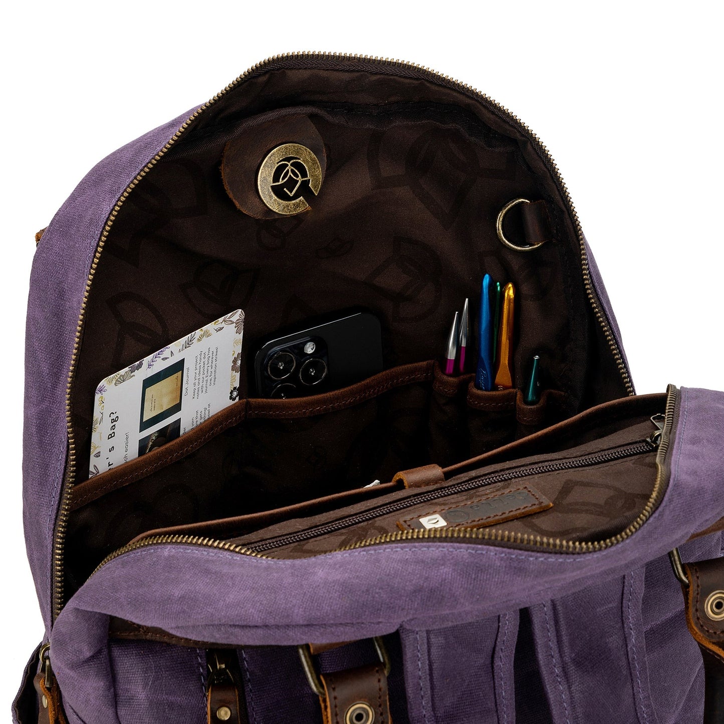 Della Q Maker's Canvas Backpack