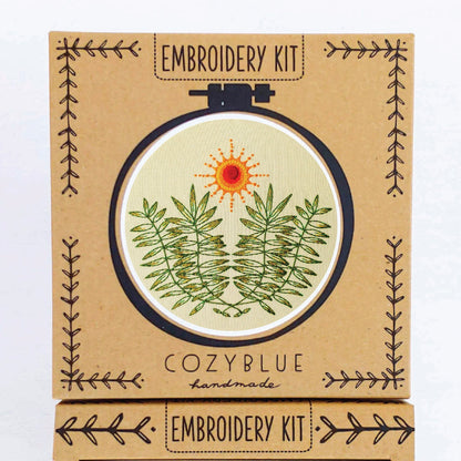 Cozy Blue Embroidery Kits