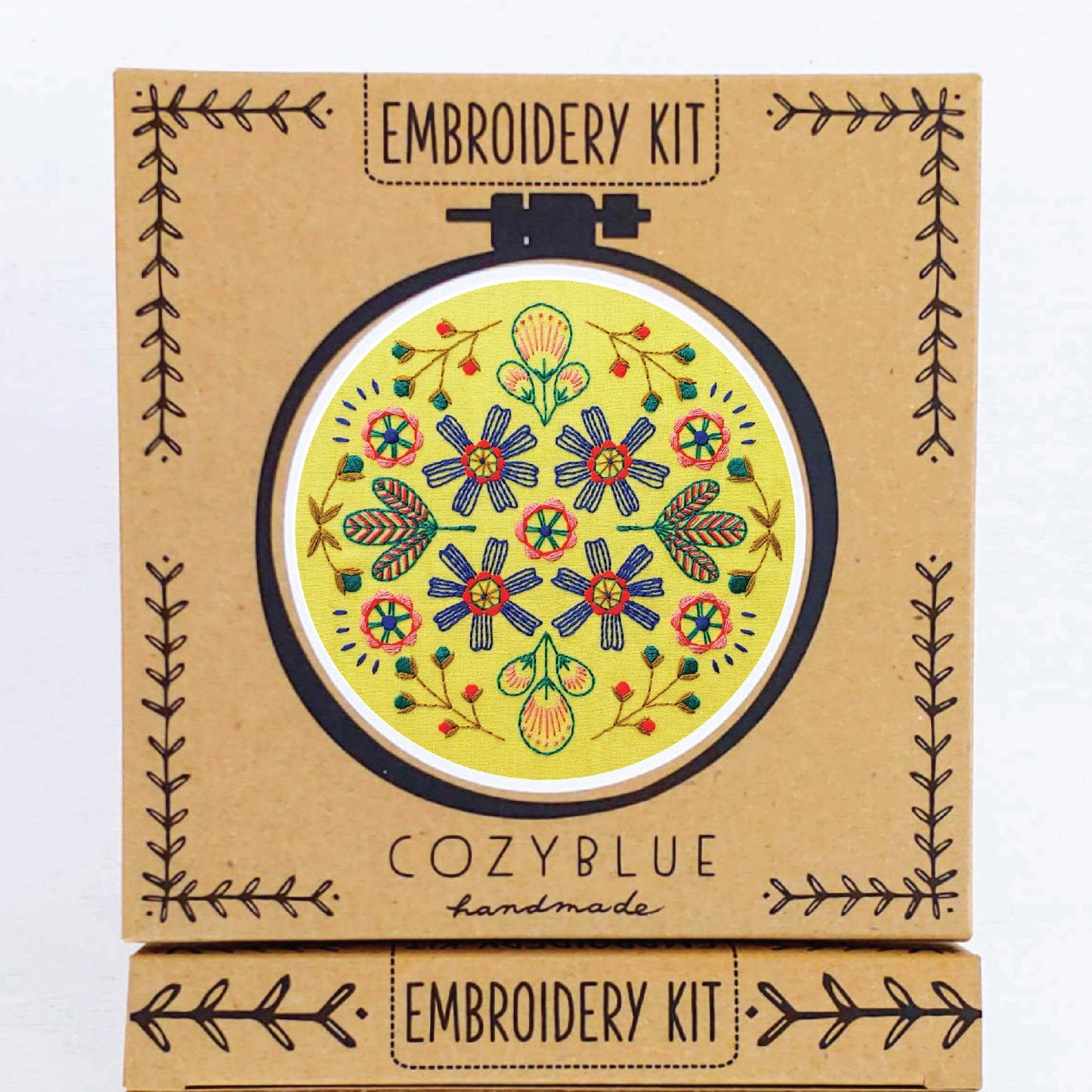 Cozy Blue Embroidery Kits