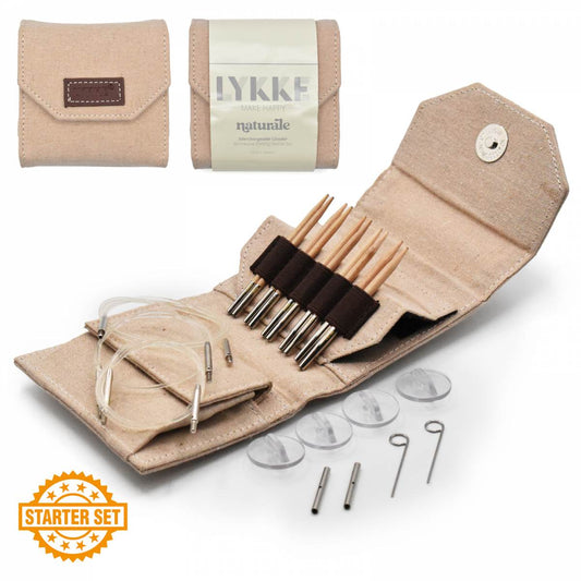 Lykke Interchangeable Needle Sets 3.5" Naturale