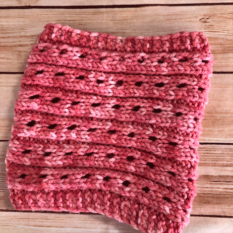 Sample - Red Orange Cowl