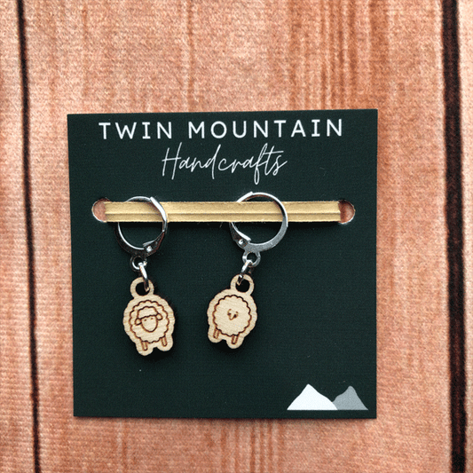 Twin Mountain Right Side/Wrong Side Stitch Markers