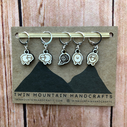 Twin Mountain Handcrafts Stitch Markers Open Rings