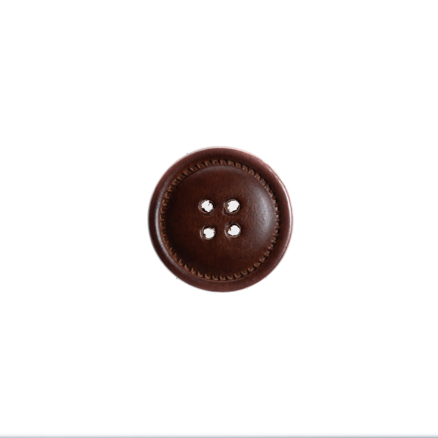 Skacel Buttons Leather Round Fluted