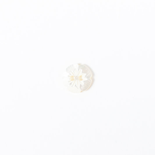 Skacel Buttons Shell Carved Flower