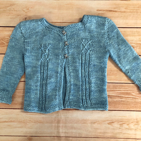 Sample - Smocked Baby Sweater