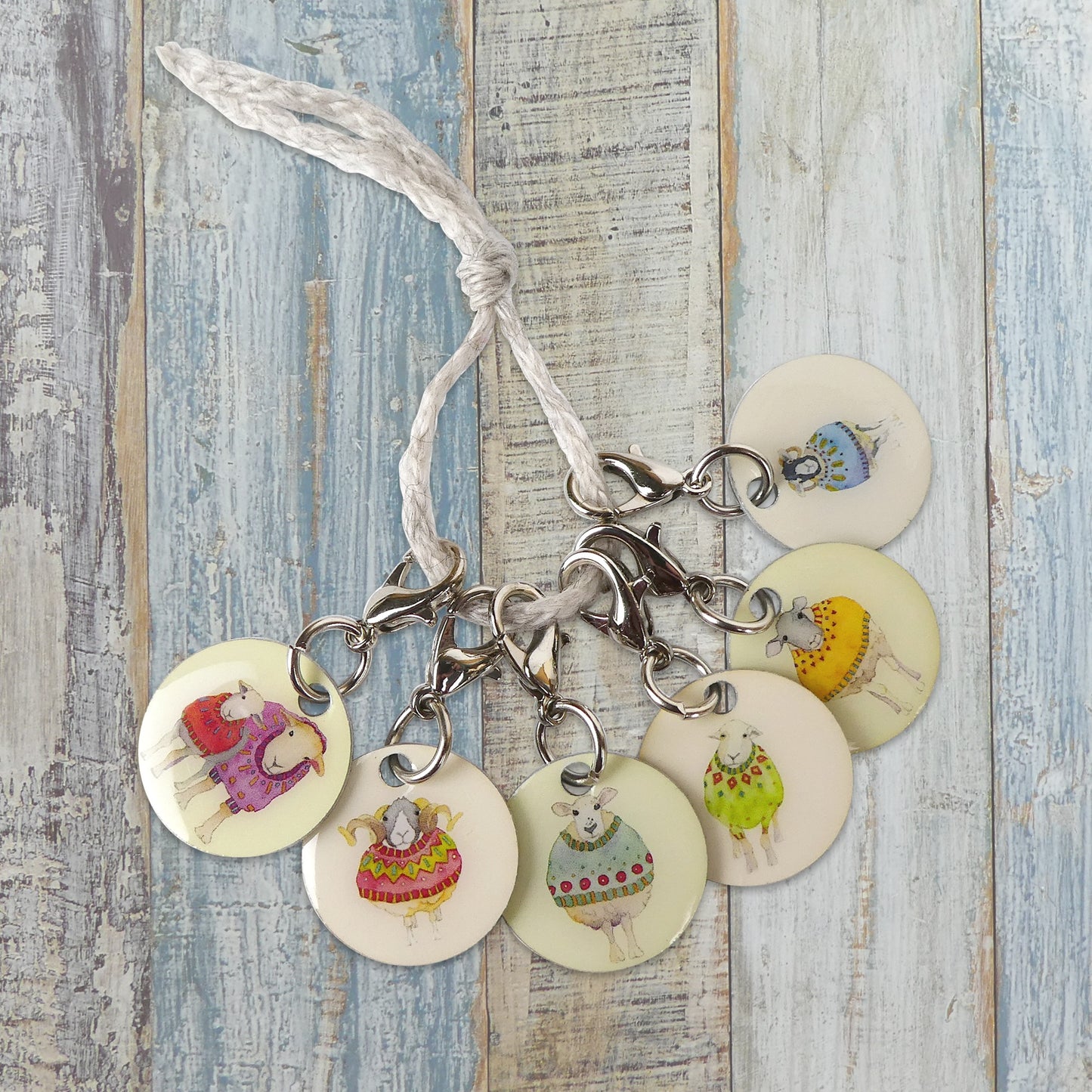 Emma Ball Stitch Markers