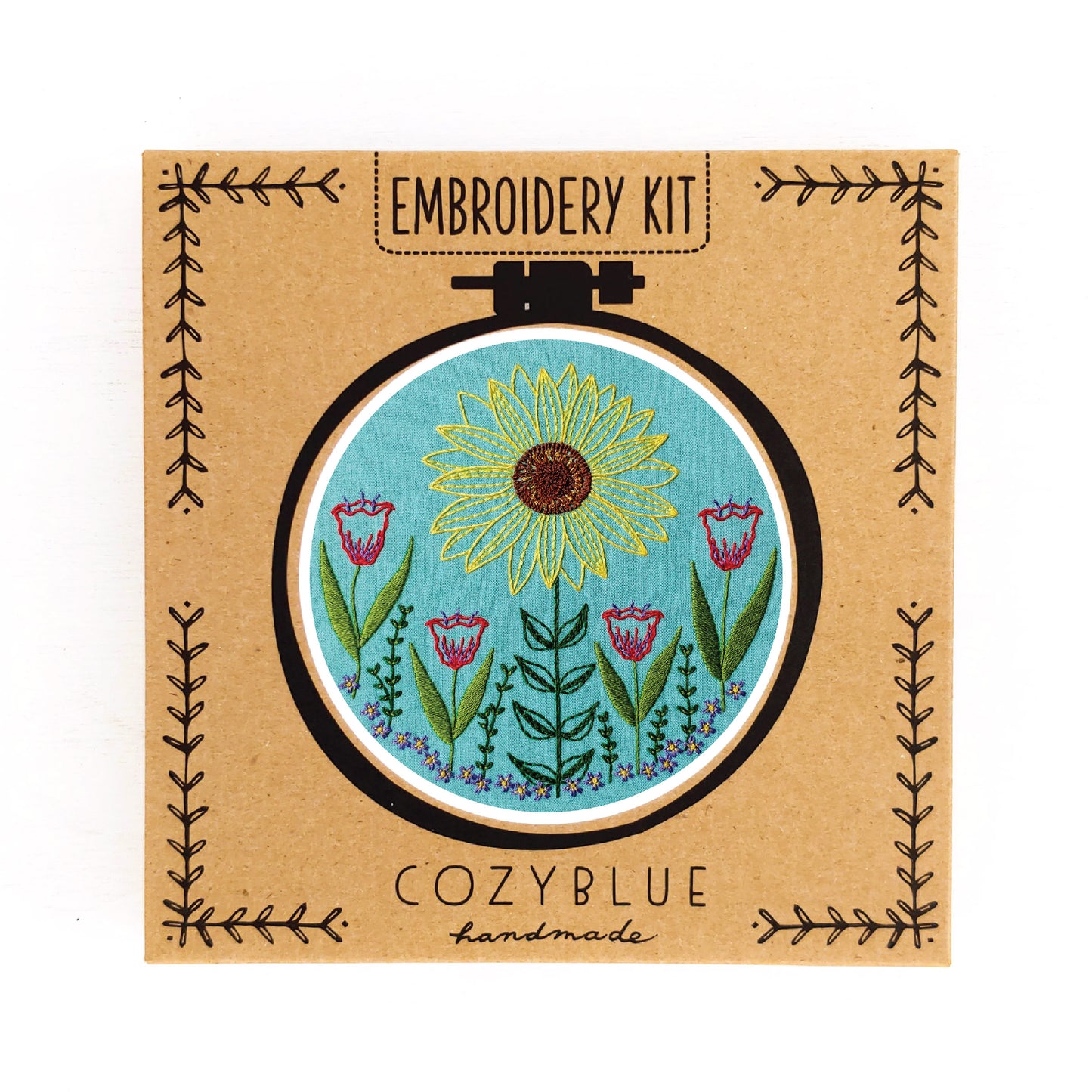 Cozy Blue Embroidery Kits